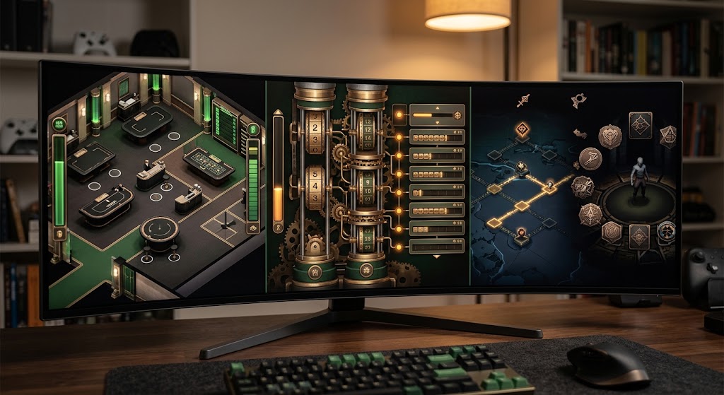 Casinomekanik på Steam: september bjöd på managementspel, roguelites och incrementalspel